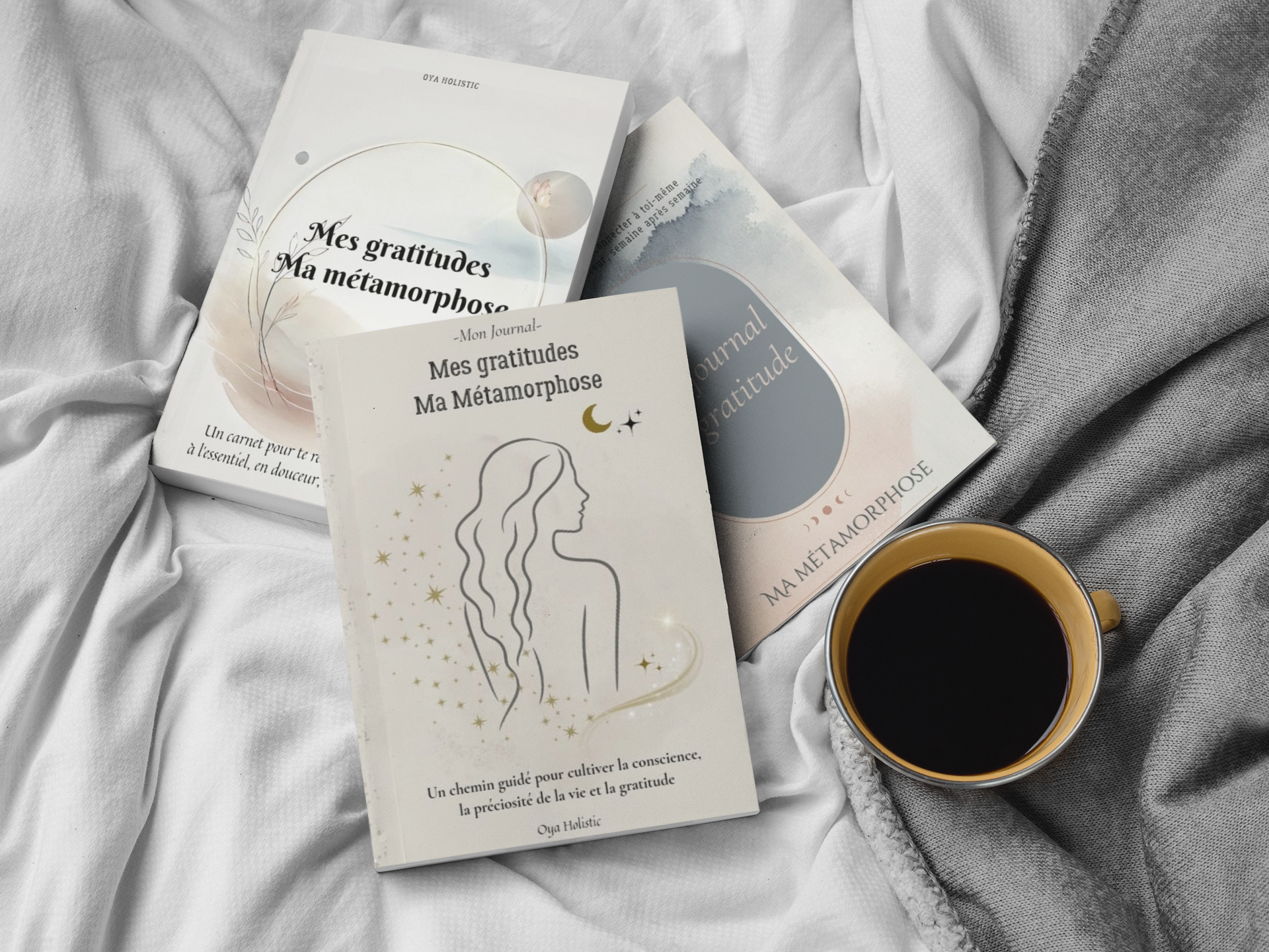 Les carnets de gratitude et de métamorphose