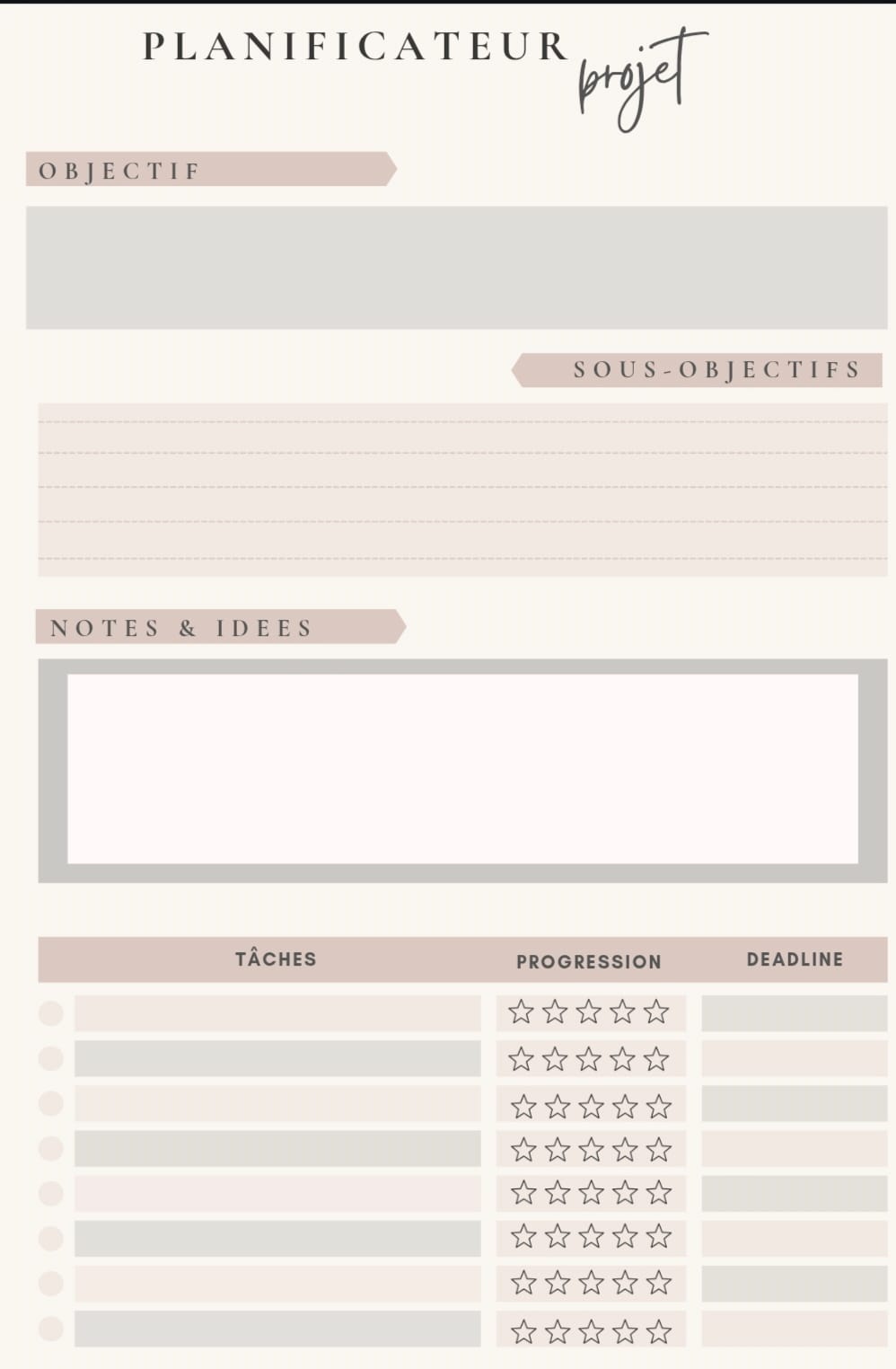 Le journal de la working girl -  IMPRESSION A LA COMMANDE