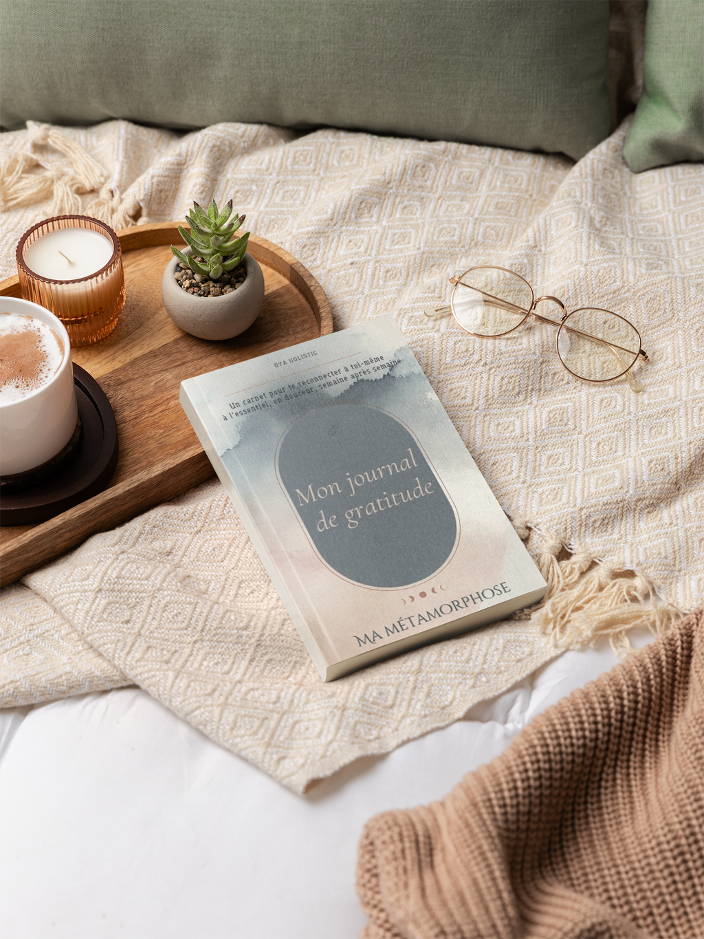 🕊️ Mon journal de gratitude et de transformation – Version Plume