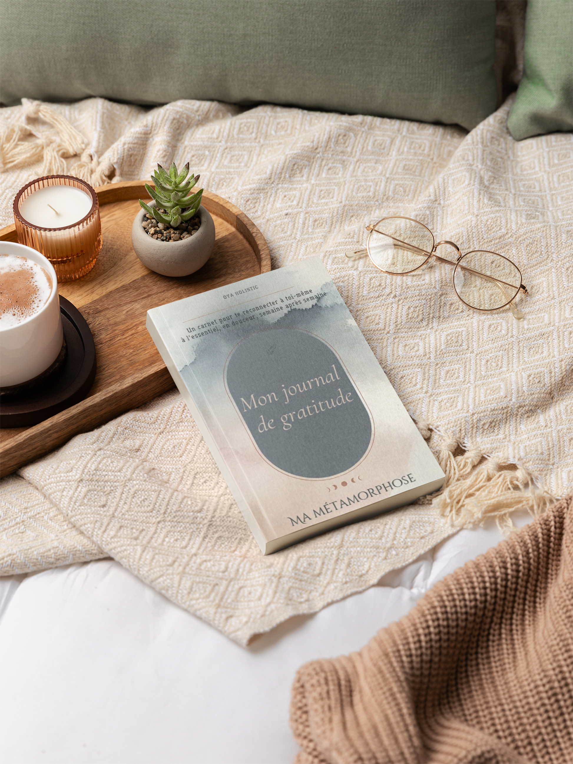 🕊️ Mon journal de gratitude et de transformation – Version Plume