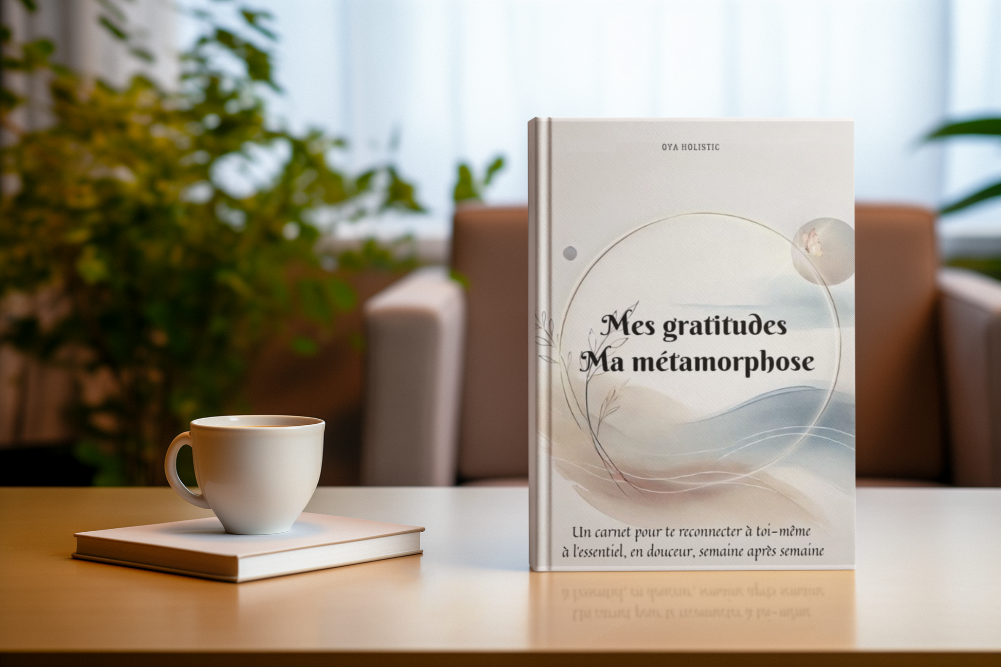 🦋 Mon journal de gratitude et de transformation – Version Papillon